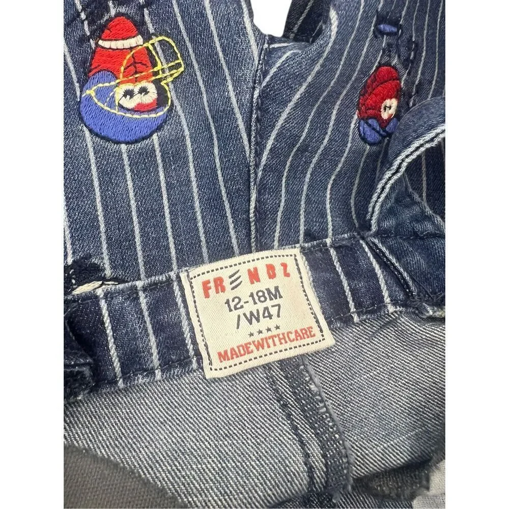 FRENDZ Baby Boys 12-18‎ Months Overalls Blue Sports